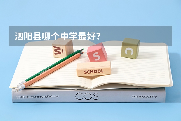 泗阳县哪个中学最好？